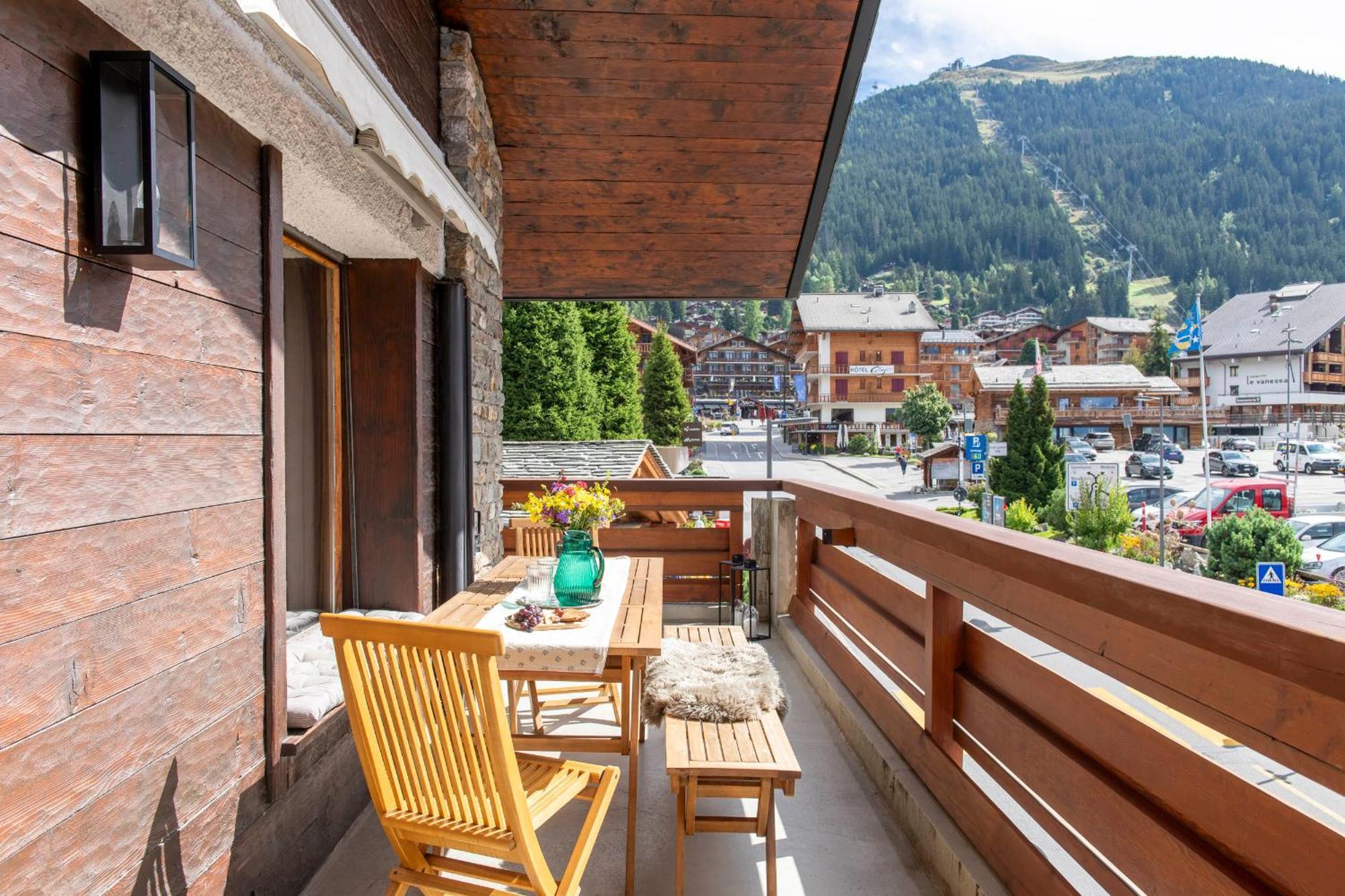 Square Poste Apartment Verbier Eksteriør billede